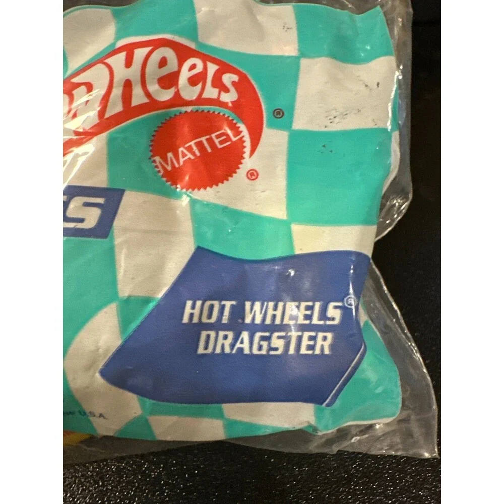 1993 McDonald's Hot Wheels Racing Series Dragster –‎ Factory Sealed Vintage Toy